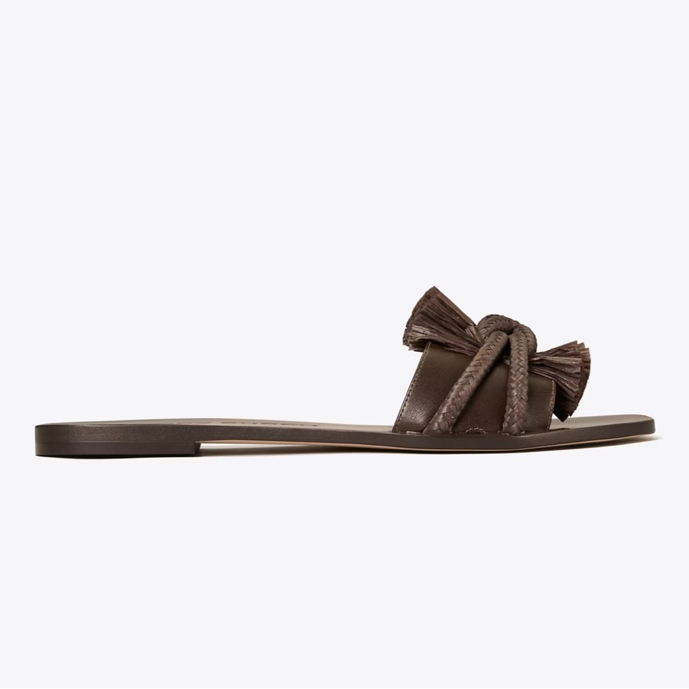 🆕Tory Burch Rope Flat Slide - Picture 3 of 6